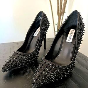 Steve Madden VARIOUS Black Sexy Stiletto 7.5
